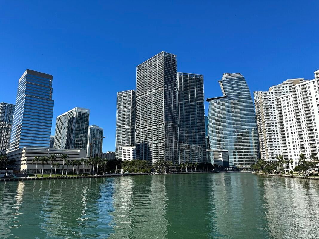 Moving to Florida in 2026: The Complete Relocation Guide Downtown Miami and Brickell district skyline on December 31 2023, Florida