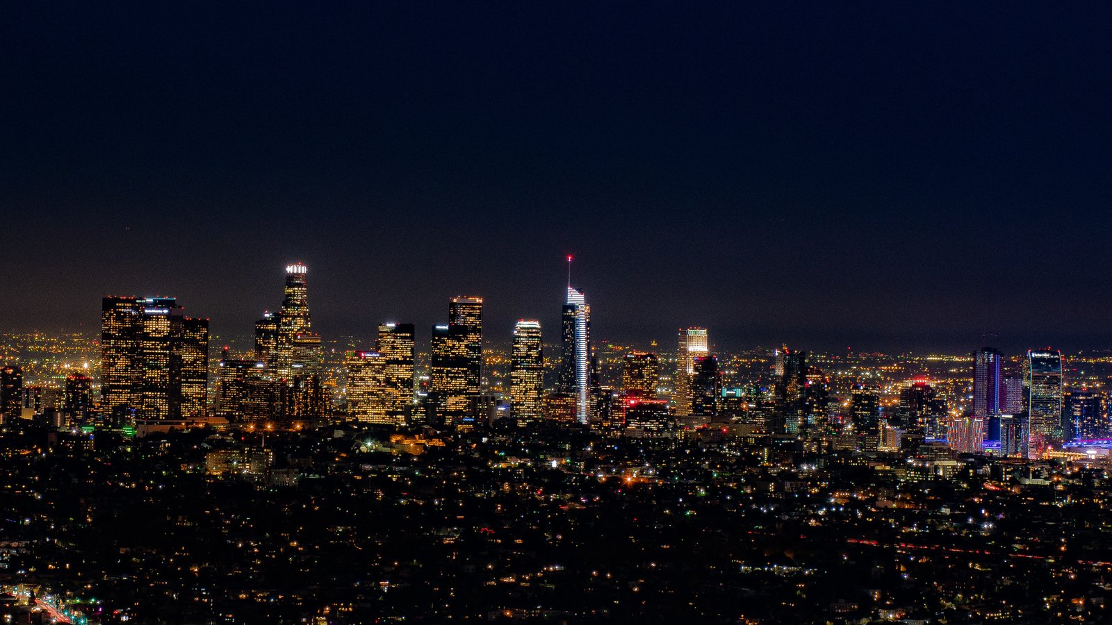 Griffith Observatory Los Angeles California USA hillside landmark astronomy building travel