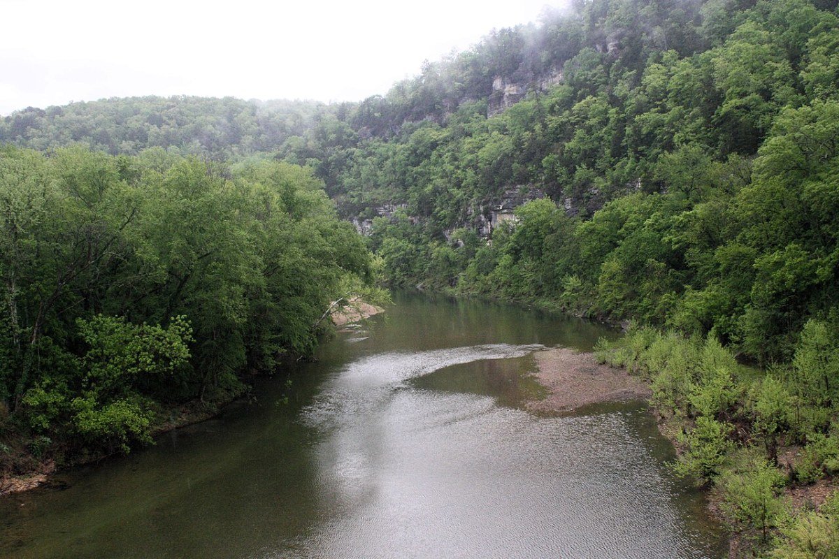 Arkansas Outdoors: Hiking, Paddling, Cycling and Fishing in the Natural State Buffalo National River Arkansas clear water canoe paddling