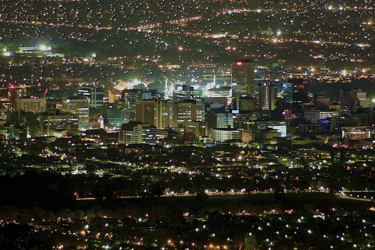 South Australia Travel Guide 2026: Adelaide, Barossa Valley, and the Outback Adelaide city centre at night South Australia Festival City lights skyline