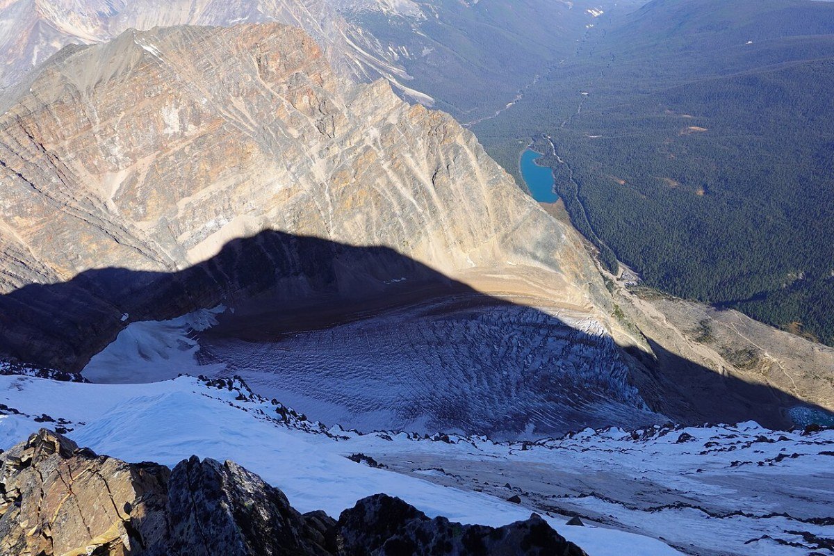 Outdoor Activities in Alberta 2026: Banff, Jasper, and the Rocky Mountain Playground Angel Glacier above Cavell Lake at Mount Edith Cavell in Jasper Alberta Canada