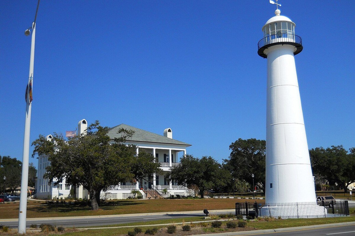 Best Places to Live in Mississippi 2026: From Oxford to the Gulf Coast Biloxi Lighthouse and Visitors Center Mississippi Gulf Coast historic landmark