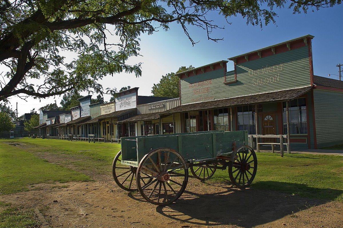 Best Places to Live in Kansas 2026: City-by-City Guide Boot Hill Museum Dodge City Kansas historic frontier town exhibit