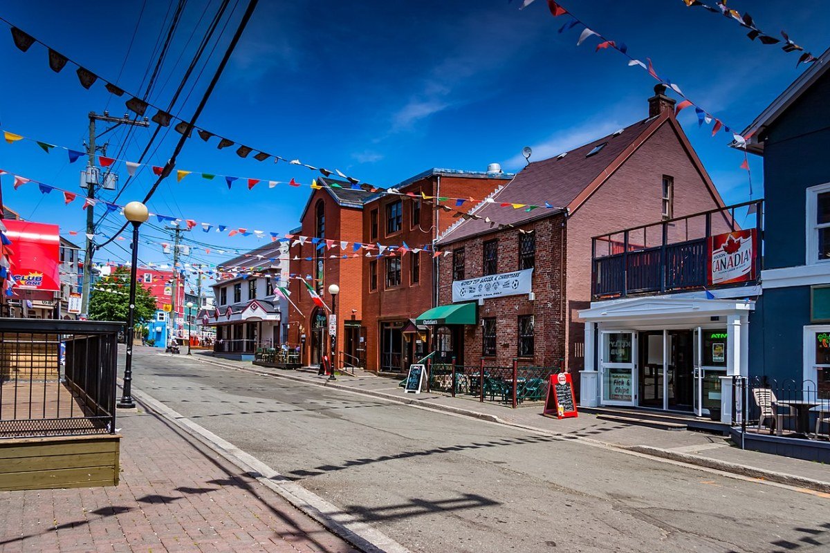 Moving to Newfoundland and Labrador in 2026: Complete Relocation Guide George Street historic entertainment district in St. Johns Newfoundland Canada