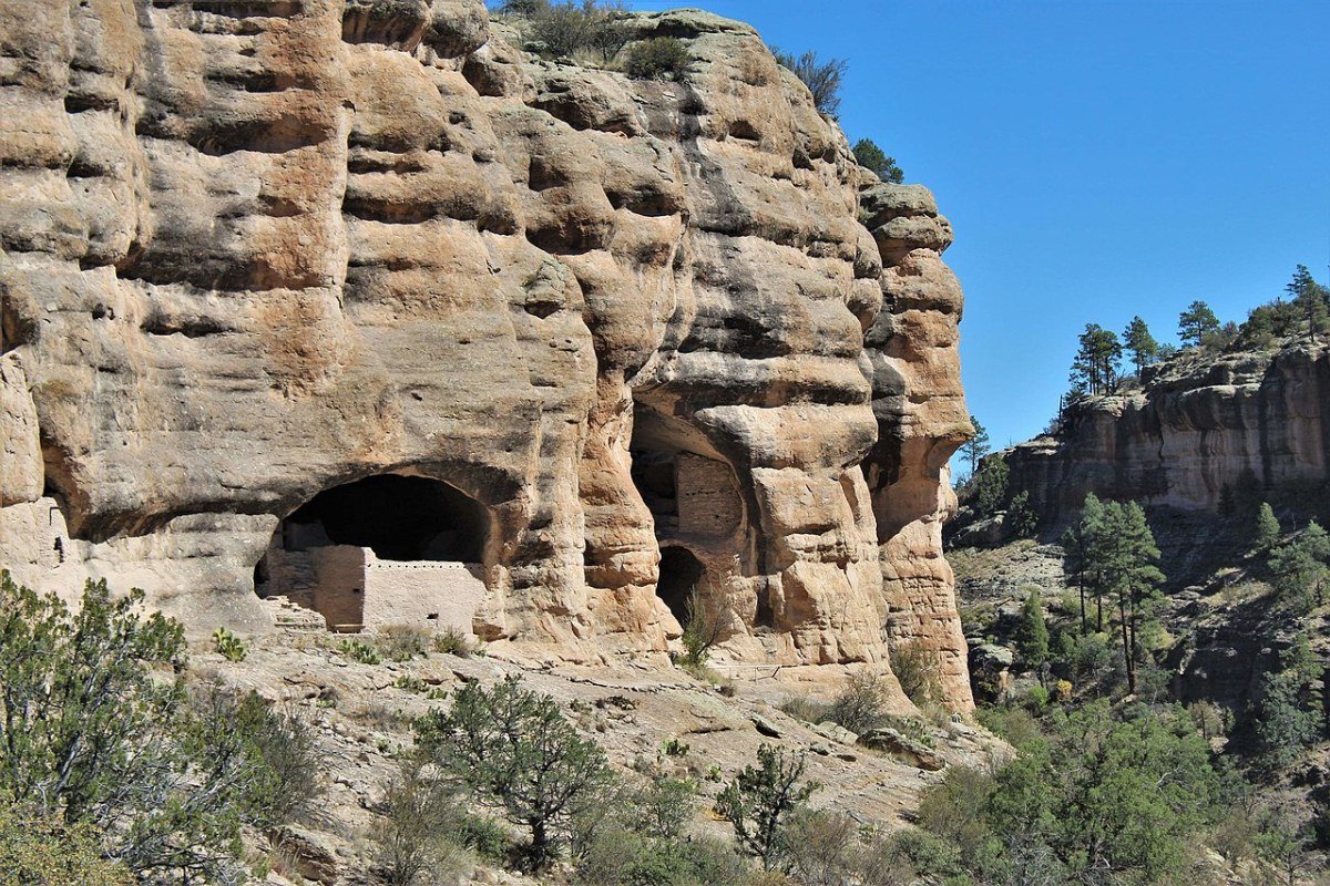 Outdoor Activities in New Mexico 2026: Desert, Mountains, and Ancient Wilderness Gila Cliff Dwellings National Monument New Mexico ancient Mogollon people cliff dwellings