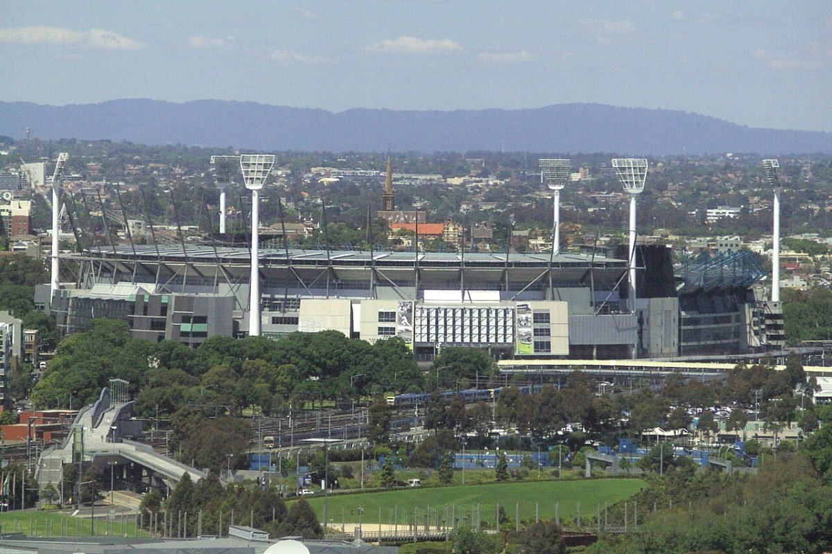 Moving to Victoria in 2026: Complete Relocation Guide Melbourne Cricket Ground MCG stadium from CBD Victoria Australia Melbourne skyline