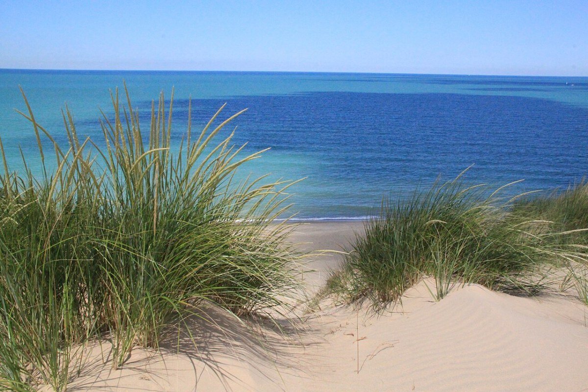 Indiana Outdoor Activities 2026: Dunes, Trails, and Hidden Natural Wonders Mount Baldy sand dune Indiana Dunes National Park Lake Michigan shoreline