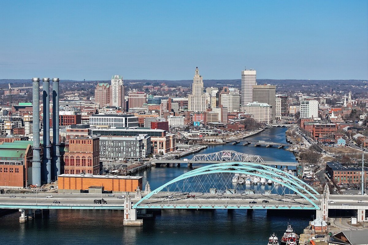 Cost of Living in Rhode Island 2026: New England Prices in America’s Smallest State Providence Rhode Island skyline State House dome College Hill