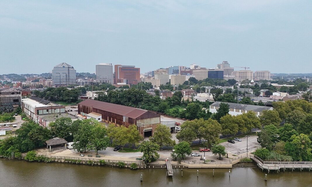 Moving to Delaware in 2026: The Complete Relocation Guide Wilmington Delaware city skyline aerial view Christina River relocation guide 2026