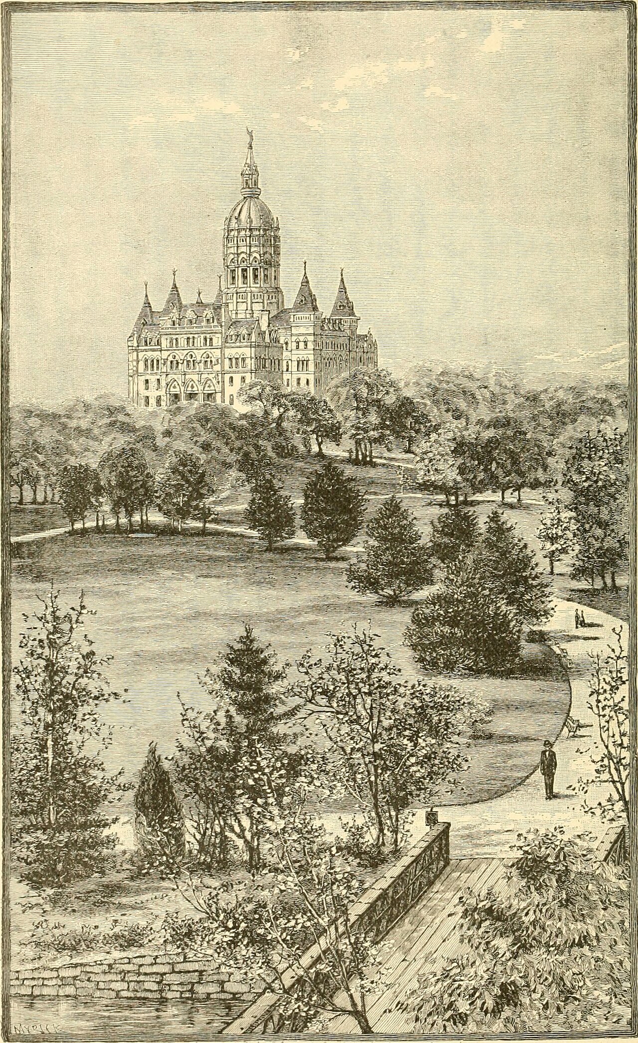 Hartford Connecticut skyline 2026 downtown capital city insurance center Connecticut River New England