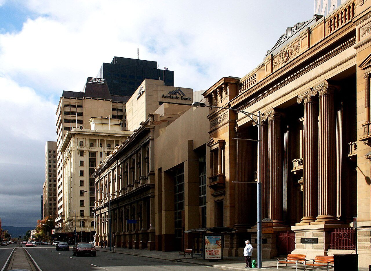 Adelaide city skyline cityscape South Australia Australia