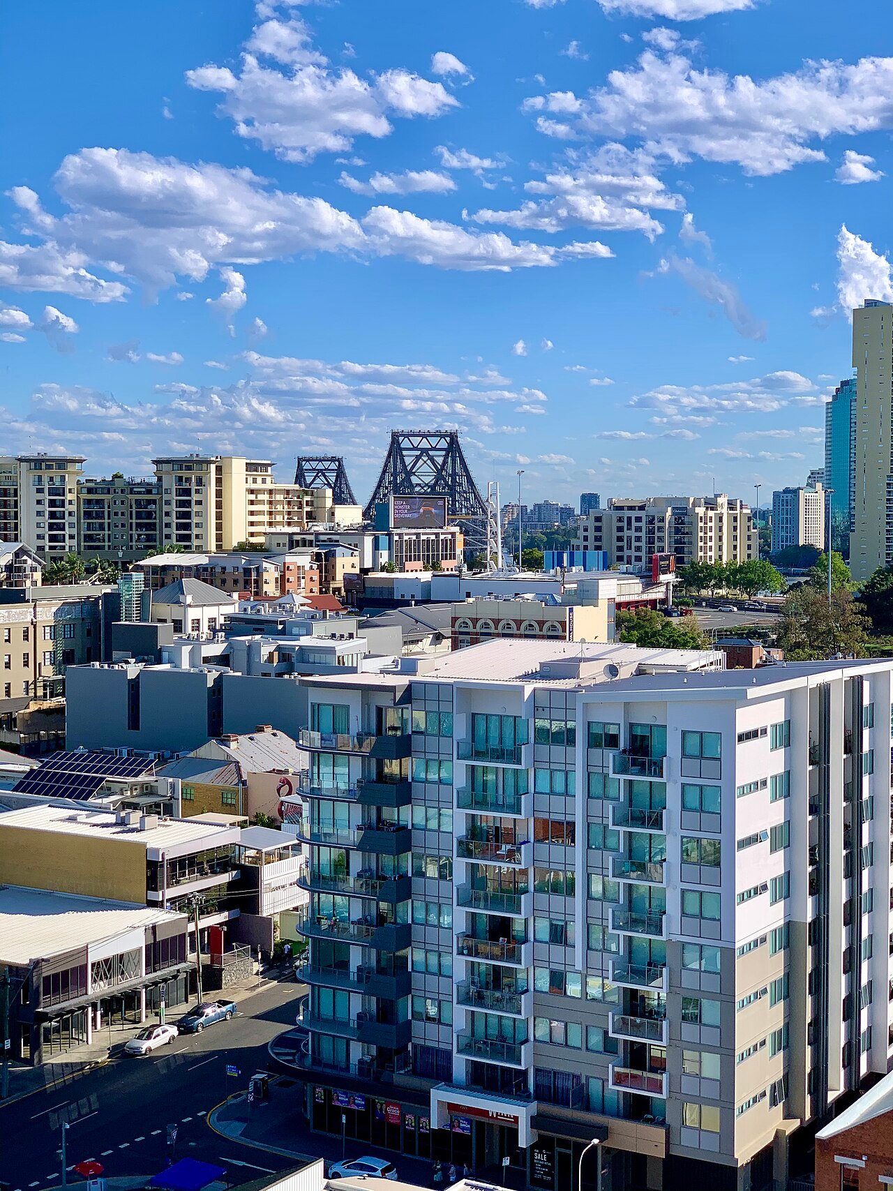 Brisbane Queensland Australia MacGregor suburb panorama residential neighbourhood typical housing