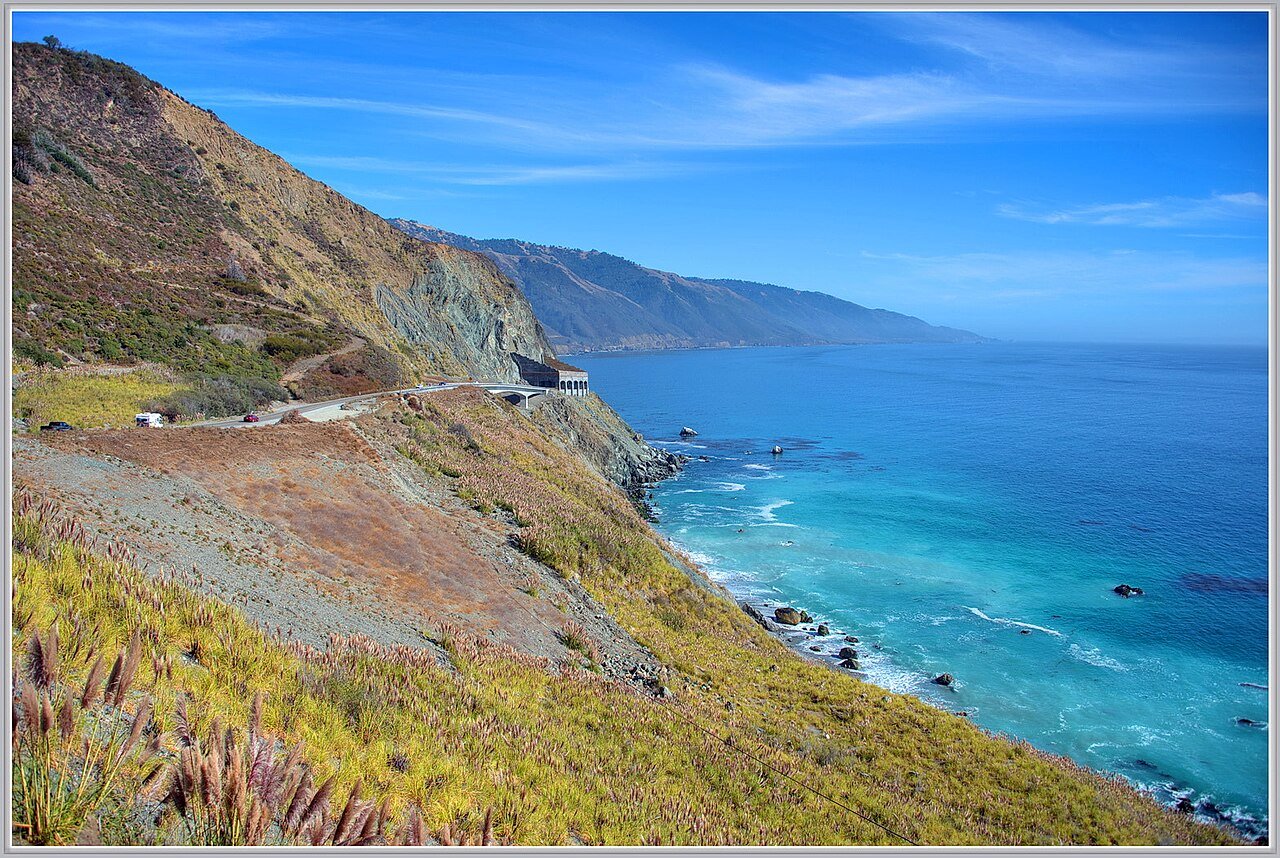 Bixby Creek Bridge Big Sur California USA Pacific Coast Highway coastal landmark