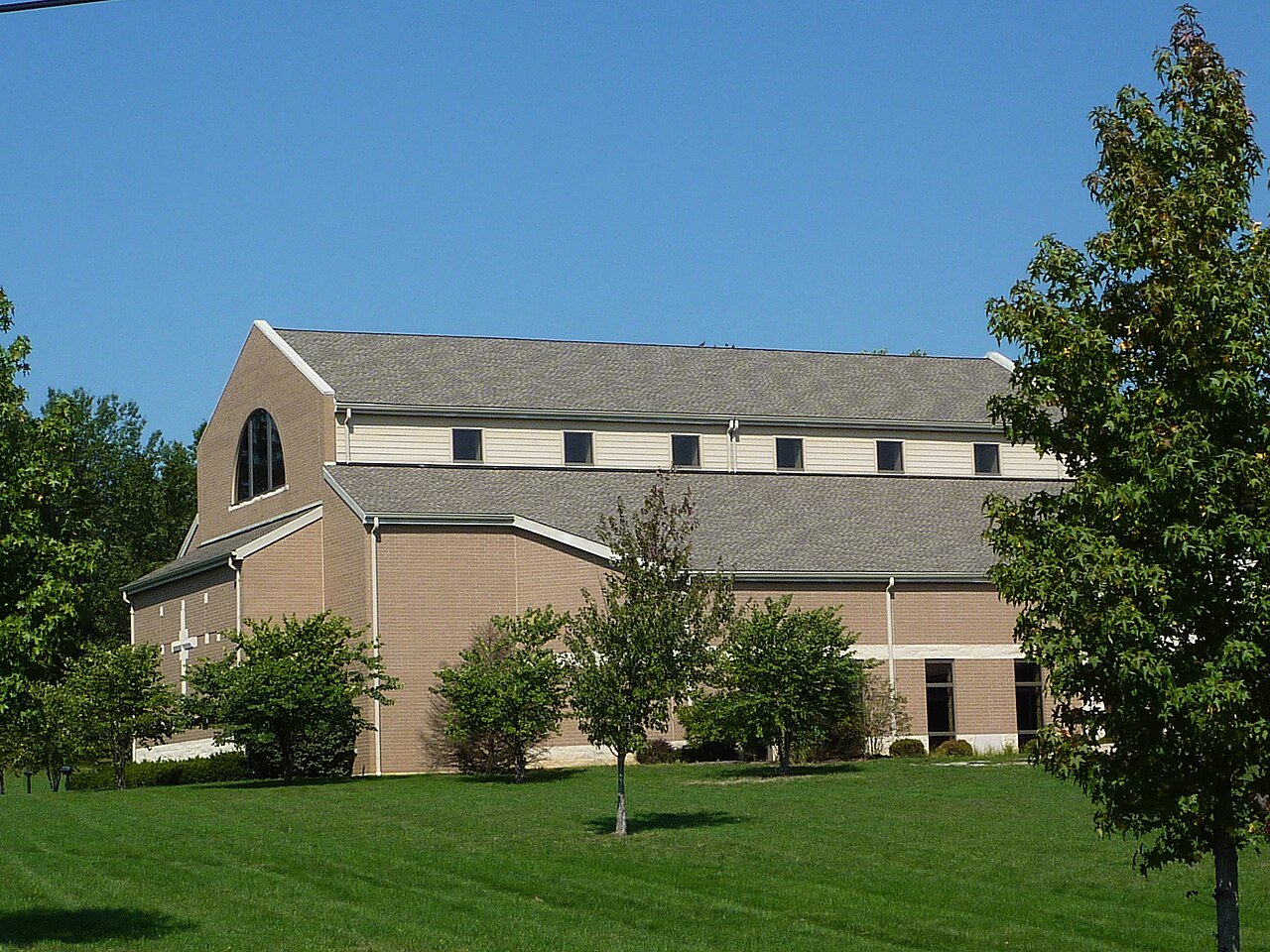 Evangelical Community Church historic building Bloomington Indiana