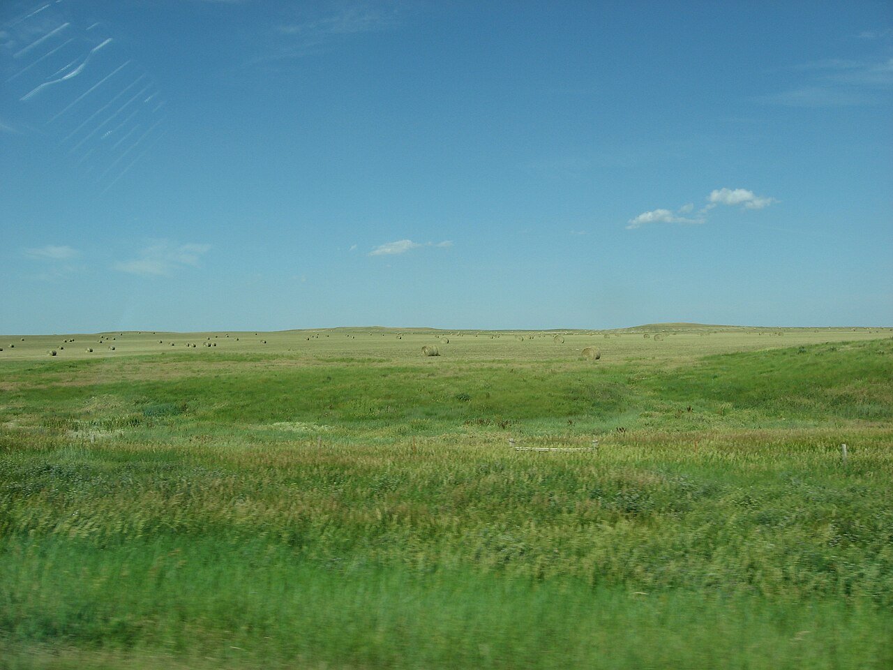 Wyoming high plains landscape river valley open country Cheyenne region ranch land western