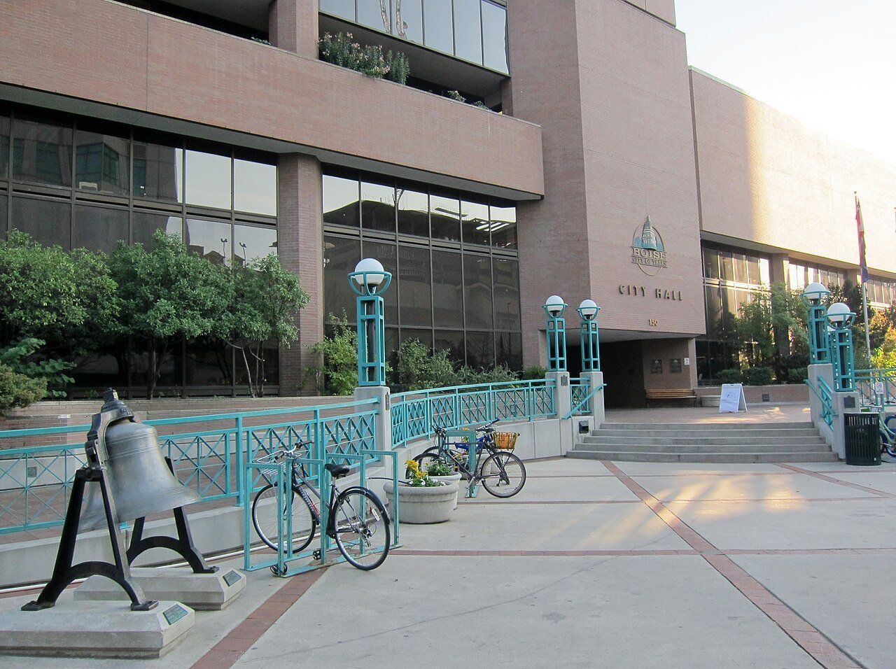 Downtown Boise Idaho skyline USA