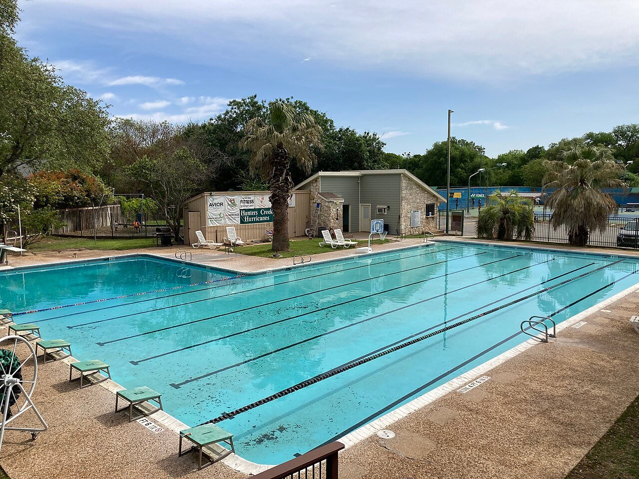 Houston Texas Hunters Creek Village residential neighborhood pool community suburban family home