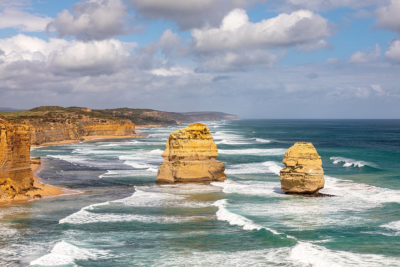 Princetown Port Campbell National Park Twelve Apostles coastal landscape Victoria Australia