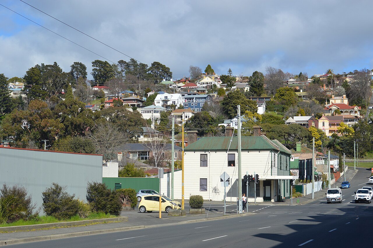 West Launceston residential neighbourhood houses Tasmania Australia