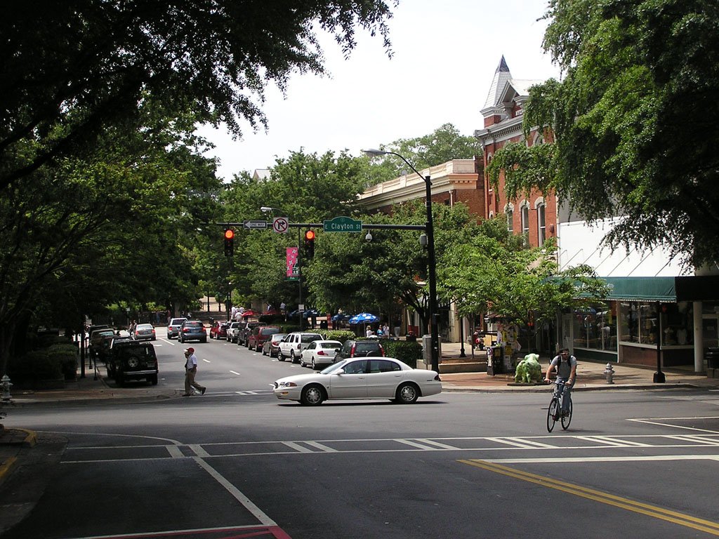 Best Cities to Live in Georgia in 2026: Atlanta, Savannah, Athens and More Athens Georgia Clayton Street downtown historic district University of Georgia city