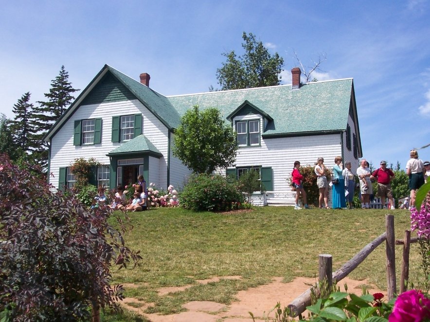 Green Gables Heritage Place Cavendish Prince Edward Island — the farmhouse that inspired Lucy Maud Montgomery's beloved Anne of Green Gables, now a Parks Canada historic site
