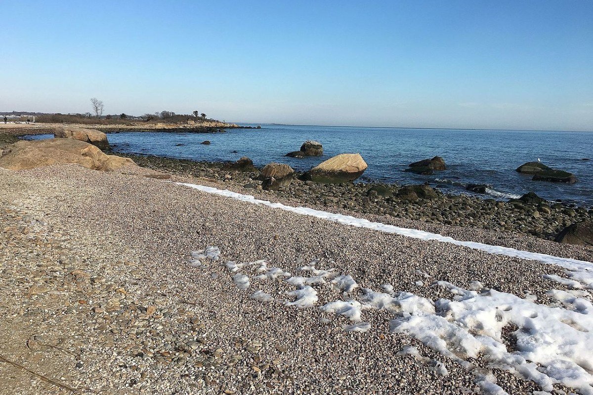 Connecticut Outdoors: Hiking, Paddling, Coastline and Fall Foliage Hammonasset Beach State Park Connecticut Long Island Sound shoreline