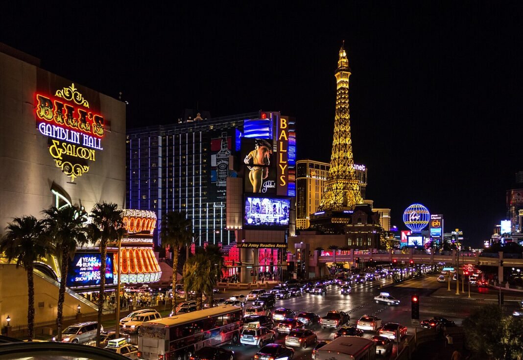 Las Vegas Travel Tips for First-Timers: What to Know Before You Go Las Vegas Strip Nevada USA neon hotels casinos nightlife entertainment travel tips first-timers