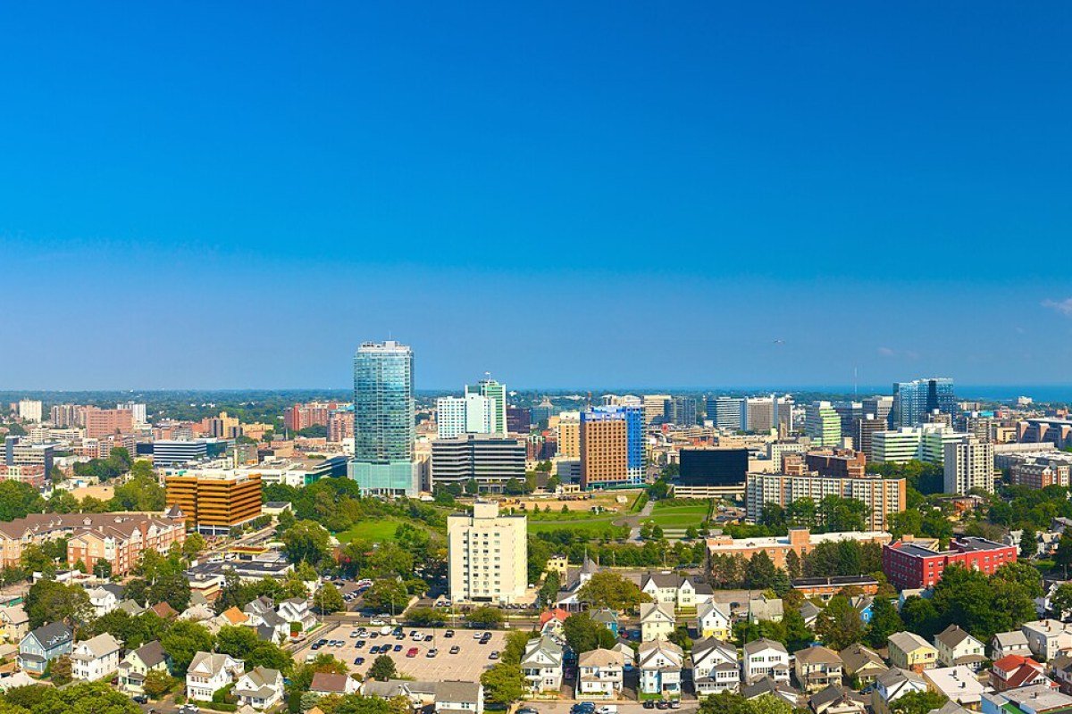 Cost of Living in Connecticut 2026: What It Really Costs to Live Here Stamford Connecticut skyline modern urban center Fairfield County