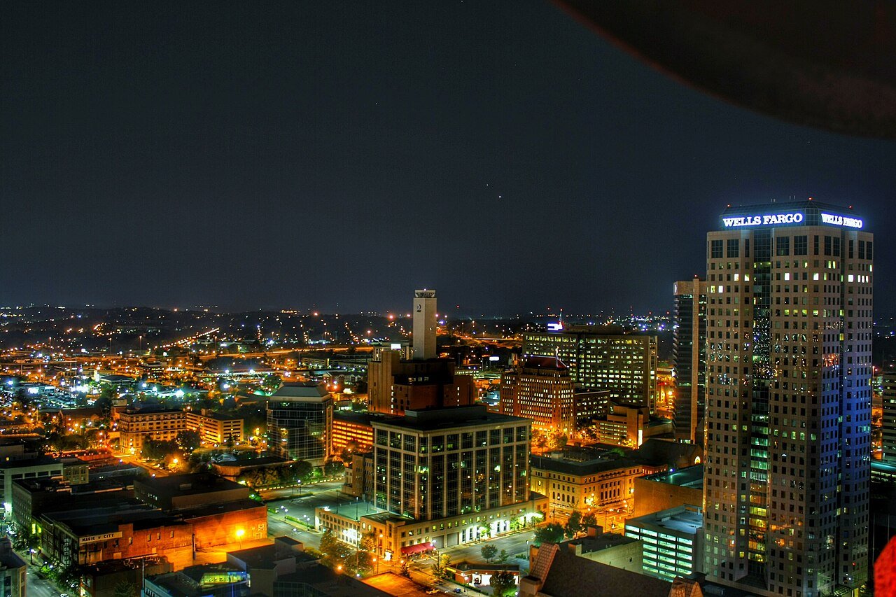 Birmingham Alabama downtown skyline Magic City urban panorama
