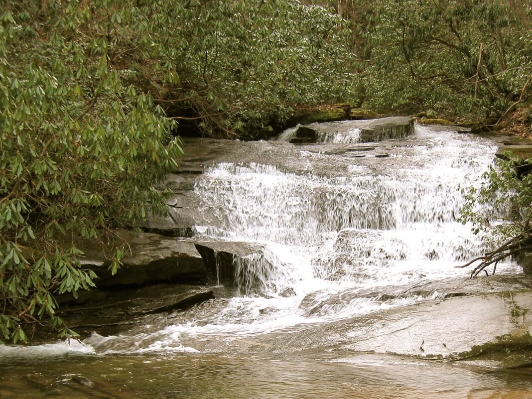 Outdoor Activities in South Carolina 2026: Waterfalls, Forests, and Coastline Waterfall in Jones Gap State Park, South Carolina Upstate