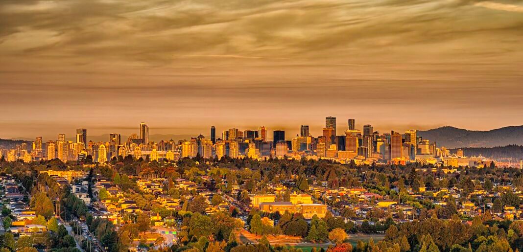 British Columbia Travel Guide 2026: Vancouver, Whistler, and the Pacific Coast Vancouver British Columbia skyline and harbor in the morning sunshine