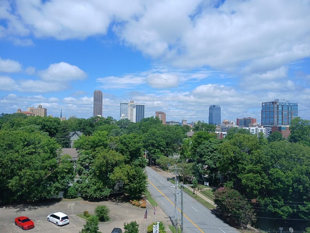 Best Places to Visit in Arkansas: The Ultimate Travel Guide Little Rock skyline along the Arkansas River, July 2024