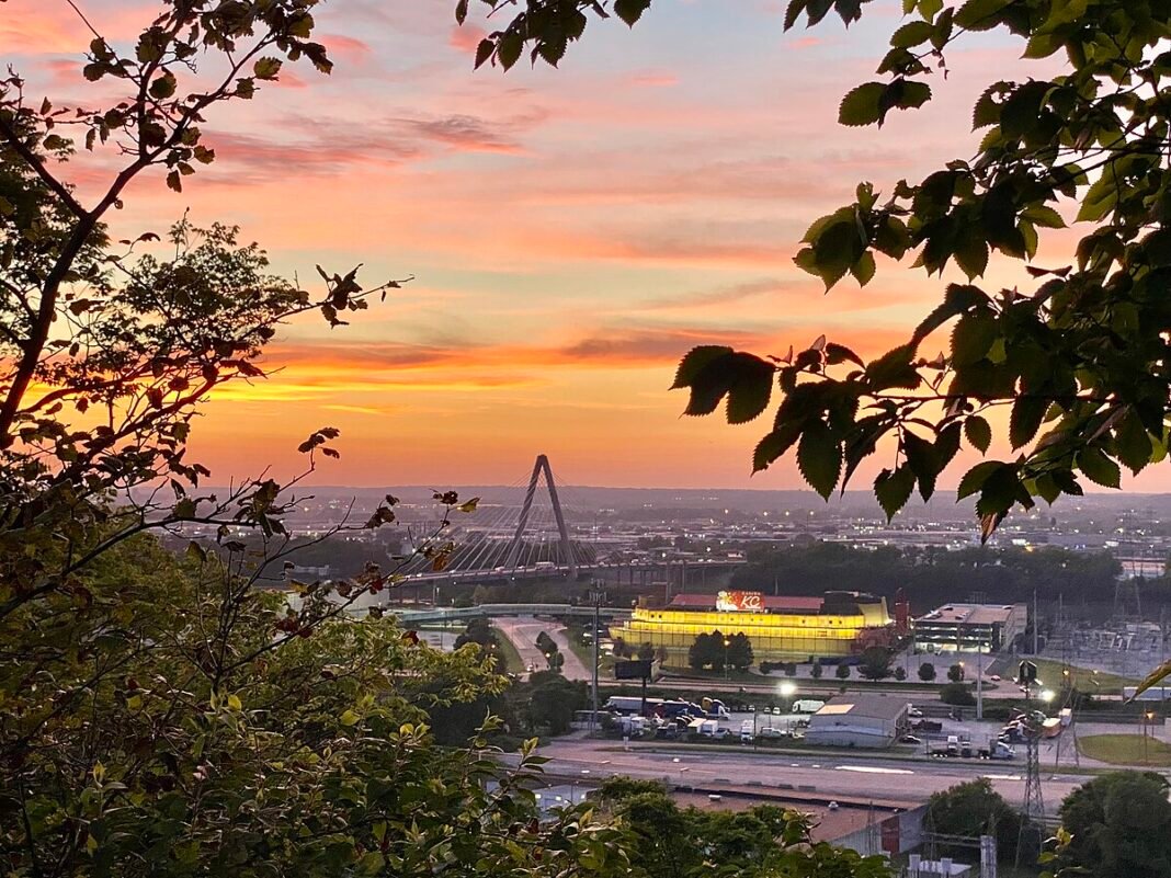 Best Places to Live in Kansas 2026: City-by-City Guide Kansas City skyline from Kessler Park, Missouri