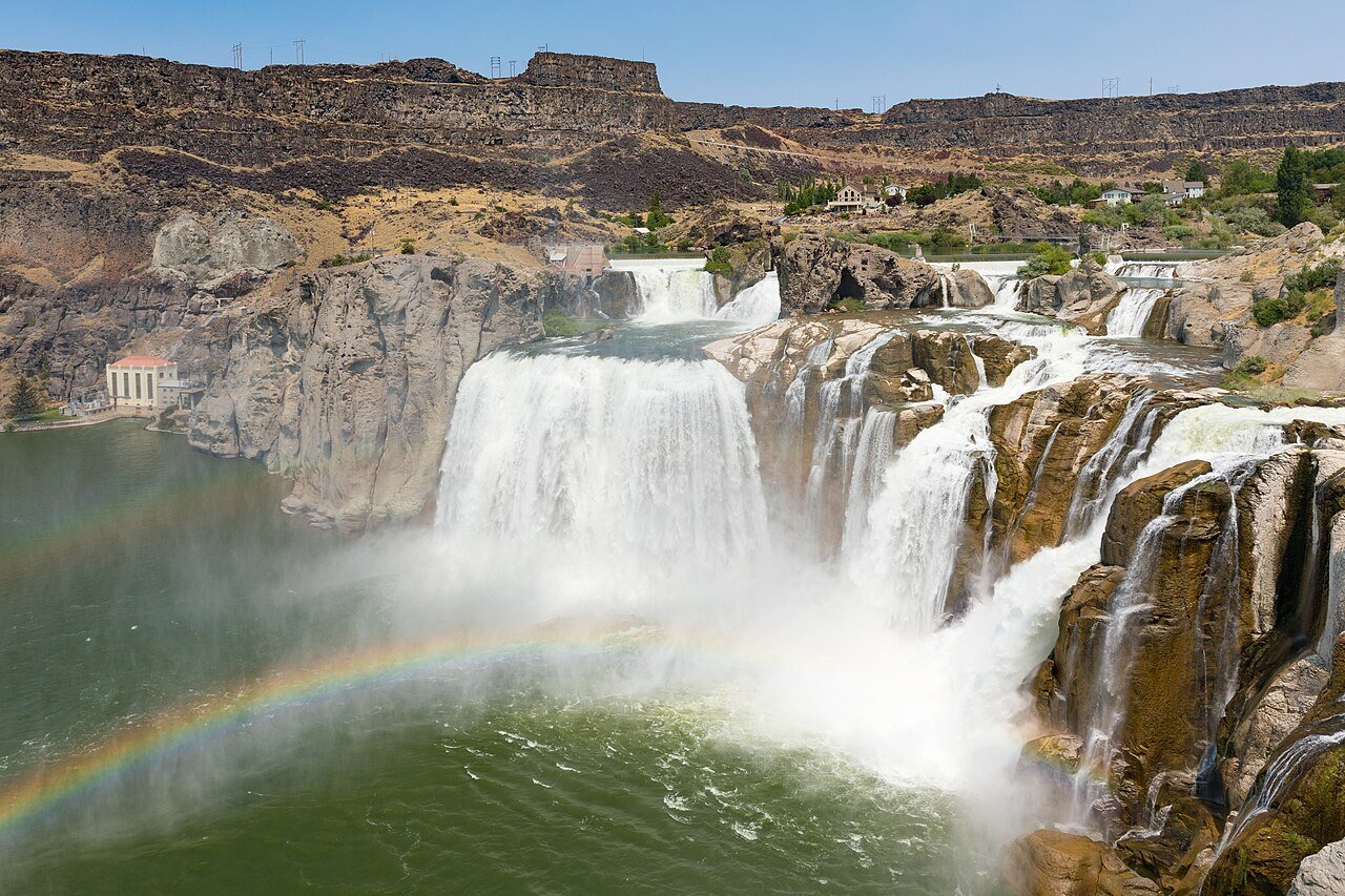 Shoshone Falls Twin Falls Idaho Snake River dramatic waterfall canyon