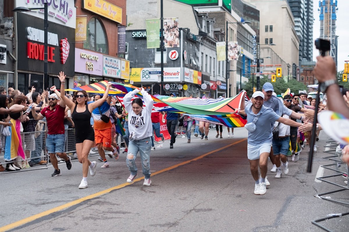 Toronto Canada street festival cultural diversity multicultural city downtown parade vibrant