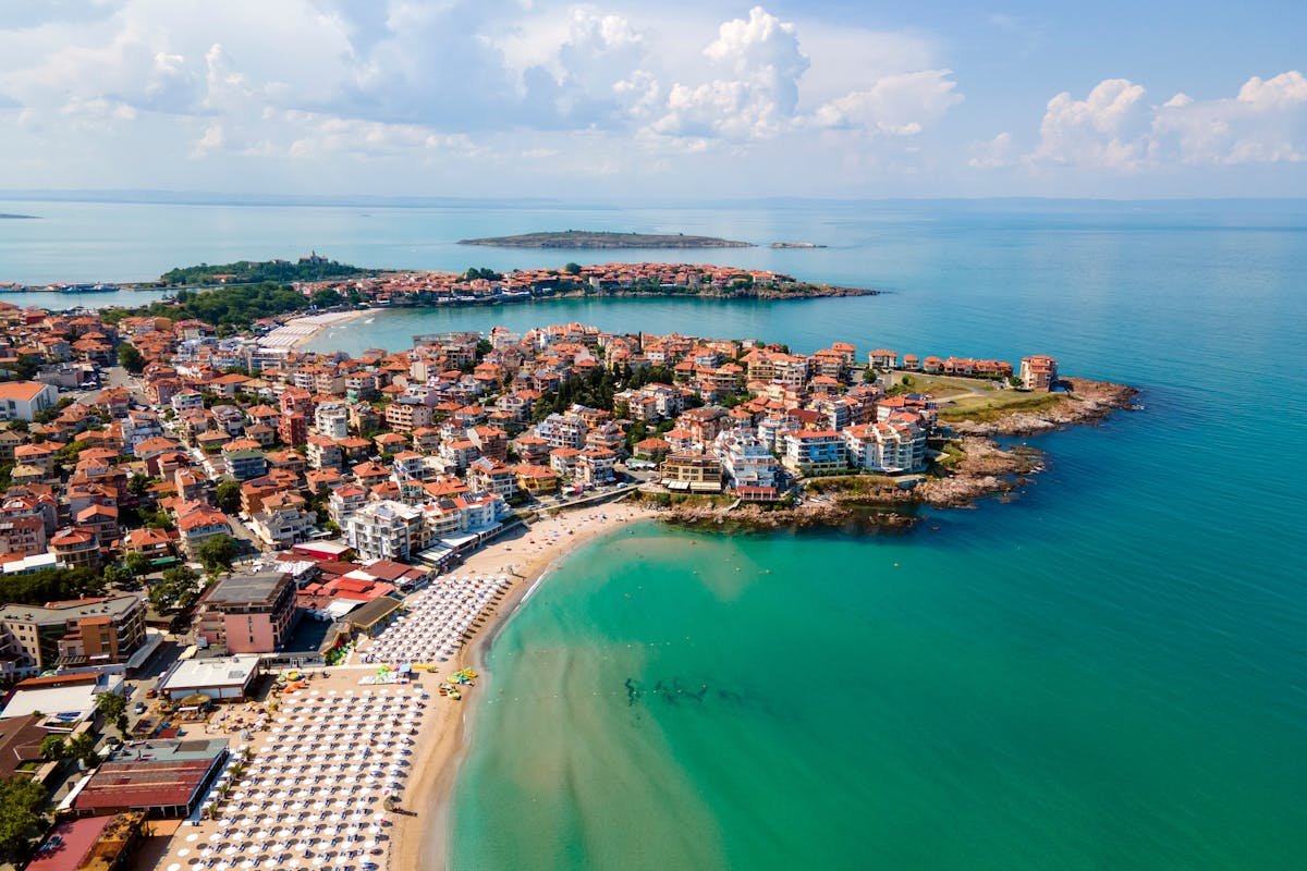 Wollongong coastal city aerial view beach ocean lifestyle New South Wales Australia